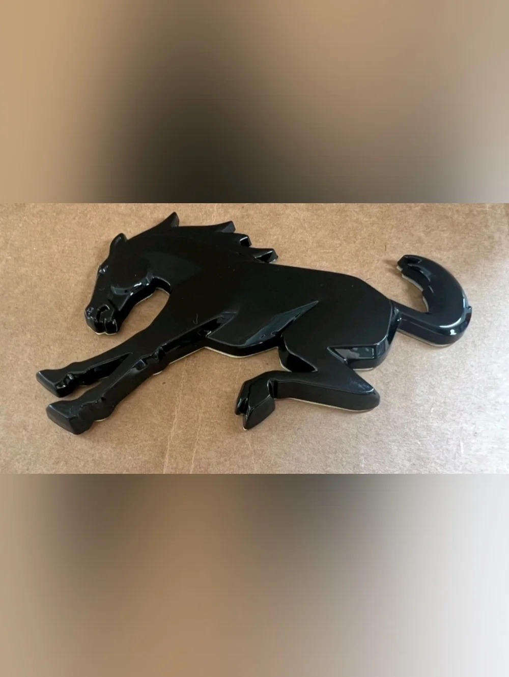 3D Metal Bronco Bucking Horse Badge Emblem  Adhesive Back Choose Color